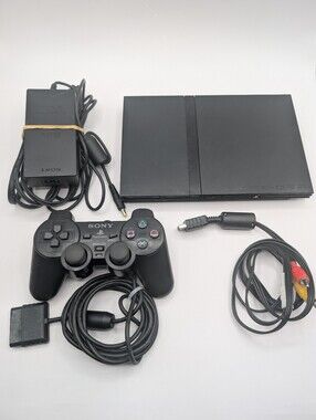 Sony Playstation 2 PS2 Slim Console Bundle SCPH-70011